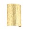 Besa Lighting Tamburo 8 Wall Sconce, Stone Gold Foil, Polished Nickel Cap Finish, 1x8W LED 7090GF-LED-PN - alternate 1